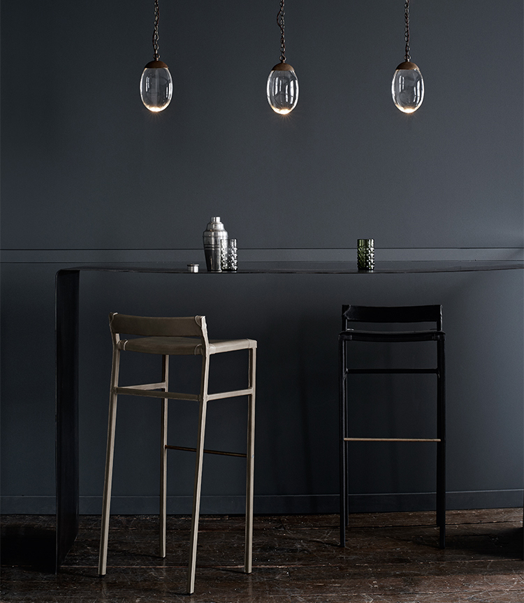 Celestial Pebble Chandelier linear